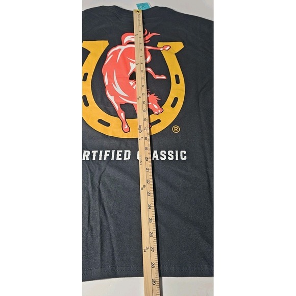 Pabst Colt 45 T-Shirt Men's Large Black Front And Back Graphic Short Sleeve NWT - Picture 6 of 6